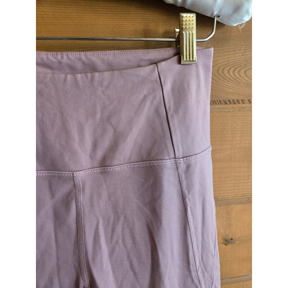 Girlfriend Collective Legging Pink Mauve 4007 Medium Athleisure Gym Workout - Picture 4 of 7